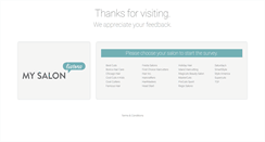 Desktop Screenshot of mysalonlistens.com